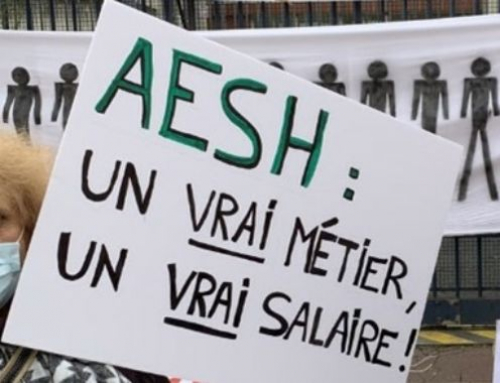 16 janvier 25, MOBILISATION et GREVE pour les AESH