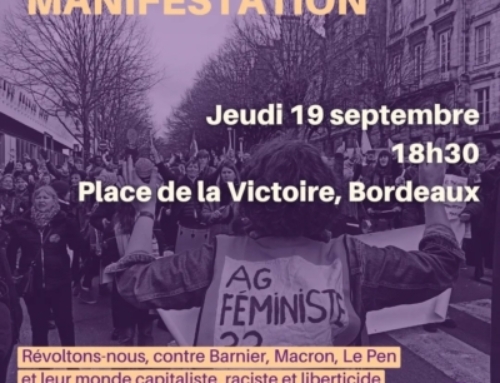 19 sept 24 MANIFESTATION contre la nomination de M Barnier !