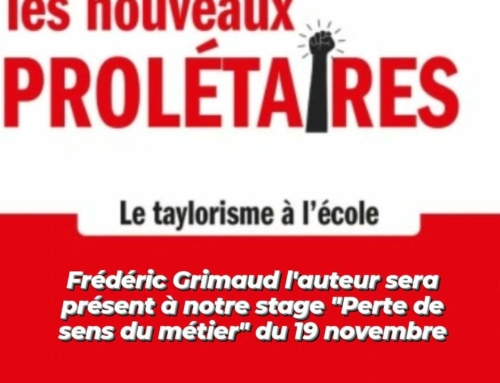 Stage FSU33 « le syndicalisme à l’épreuve de l’extrême droite »