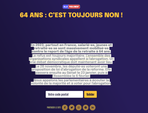 64 ans : c’est toujours non !