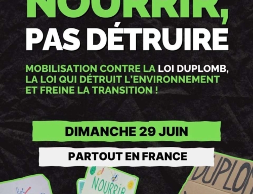 Mobilisation CONTRE la loi DUPLOMB