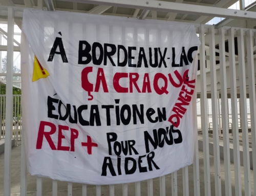 Au collège Bordeaux-Lac / Alice Milliat c’est grève jusqu’à vendredi