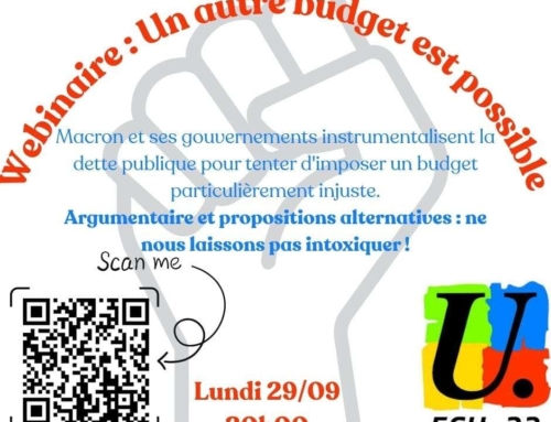 Un autre budget est possible par la FSU33