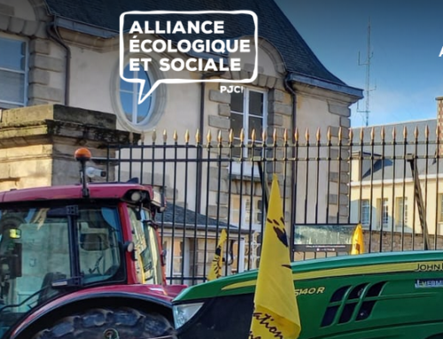 L’Alliance Ecologique et Sociale soutient les mobilisations paysannes en cours contre la politique brutale du gouvernement