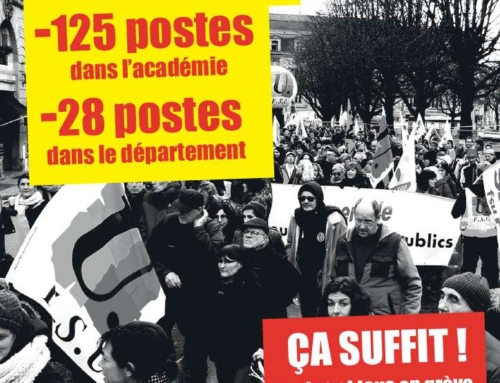 Après l&rsquo;action du 10 mars sur la préparation de rentrée la mobilisation continue !