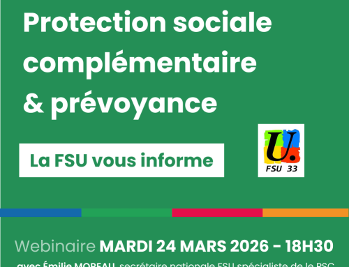 Protection sociale, complémentaire et prévoyance : INFORMONS-NOUS ! Webinaire mardi 24 mars 2026 à 18h30