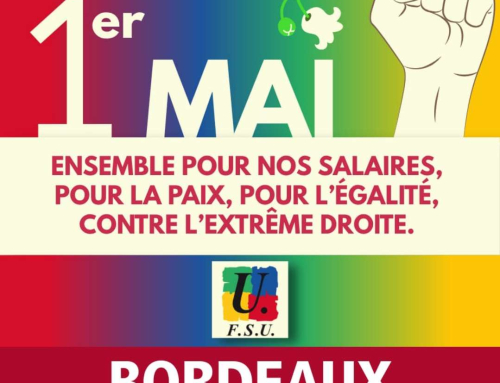 Appel 1er mai : Du pain, la paix et la liberté RdV 10h00 Place de le République